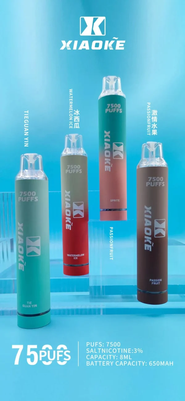 XIAOKE梟客拋棄式7500口