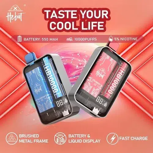 Hebat 10000 puffs喜貝一次性拋棄式