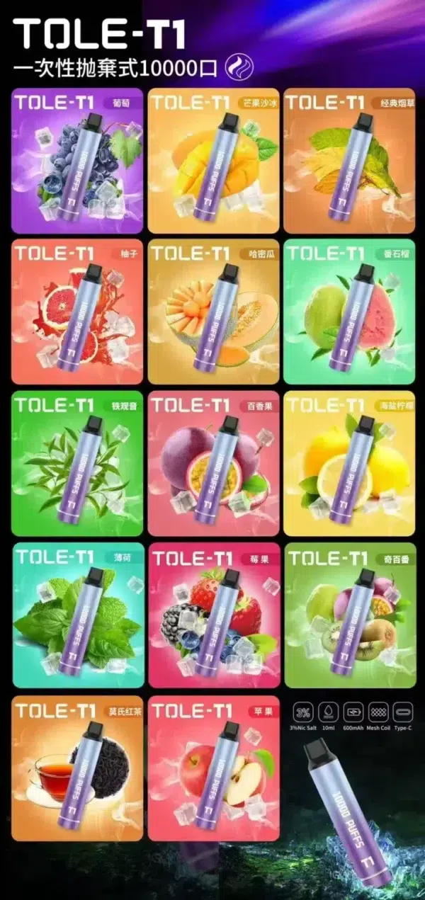 TOLE T1一次性拋棄式10000口